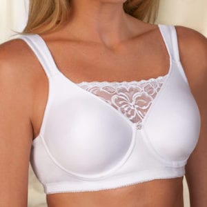 Jodee Padded Camisole Bra- White