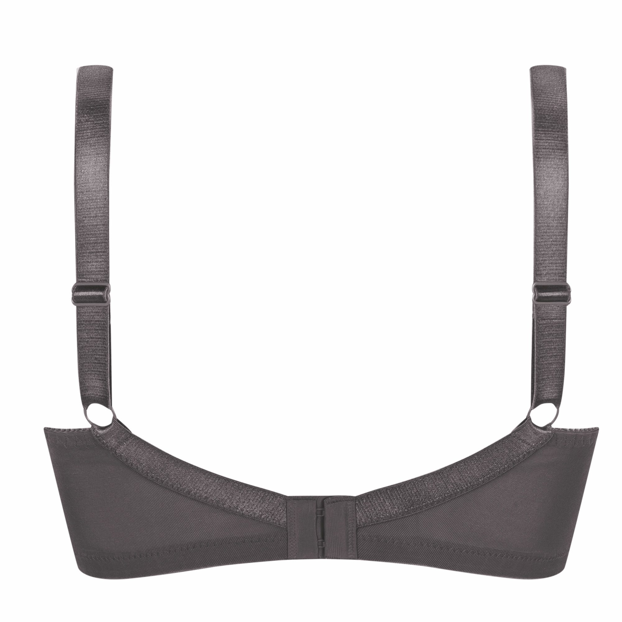Nancy Wire-Free Front Closure Bra - Dark Grey & Light Nude 44740 / 44739 - Image 5